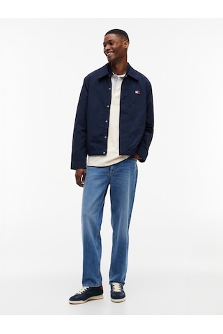 Tommy Hilfiger Tjm Cıty Lıfe Coach Jacket Erkek Mavi Mont - Dm0dm22733