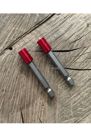 Elka Pz2 Stoplu Vida Sıkma Ucu Mıknatıslı Yıldız Bits Uç Yıldız Uç 65mm 10 Adet