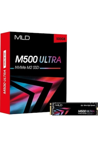 MLD M500 Ultra MLD22M500P21-500 500 GB NVMe M.2 SSD