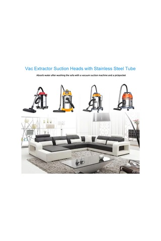 Kosona Çok Amaçlı Vakum Başlığı Seti - Koltuk, Halı Ve Yatak Temizliği İçin 4 Adaptörlü