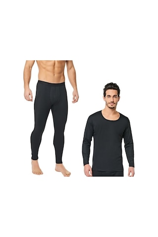 Bonbonetti Erkek Termal Içlik Termal Takım Set Termal Çorap Polar Bere Karışık L Kırmızı