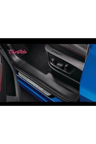 Toyota Corolla Tüm Modeller Uyumlu Old Krom Kapı Eşiği Koruyucusu 4 Prç.