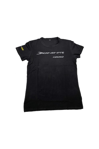 Bajaj Dominar Siyah Erkek T-Shirt % 100 Pamuk