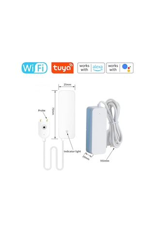 Tuya Uyumlu Wifi Su Baskını Sensörü