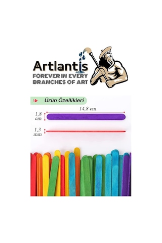 Renkli Dil Çubuğu 200 Lü 1 Paket Ahşap Dil Basma Cubugu Abeslang Renkli Doktor Dil Çubuğu Büyük Jumbo