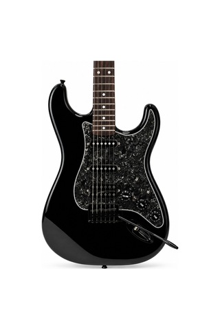 Torres Guson Std-20bk Siyah Dsp Elektro Gitar Hss Tremolo Distortion Efektli - 8697014034052