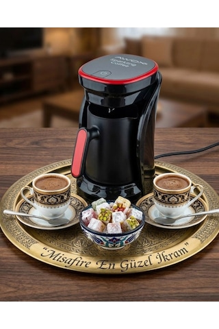 4 Fincan Kapasiteli Türk Kahvesi Makinesi Taşma Önleyici Ve Enerji Tasarruflu Çok Renkli
