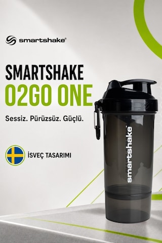 Smartshake Original2go One Serisi 800 Ml Siyah Protein Shaker