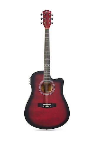 Zoppran Aczp150rds Kırmızı Elektro Akustik Gitar