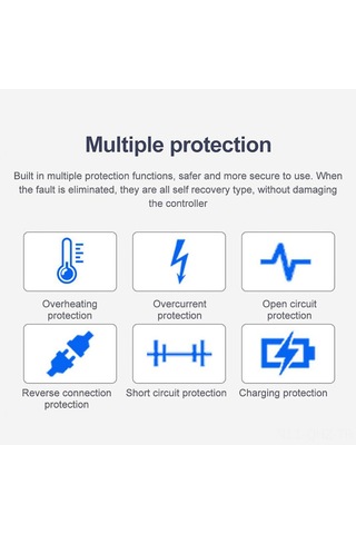 Aubyhe 12v/24v Otomatik Tanıyan 70a Mppt Güneş Kontrolörü - Güneş Paneli Şarj Regülatörü Ve Stabilizatörü