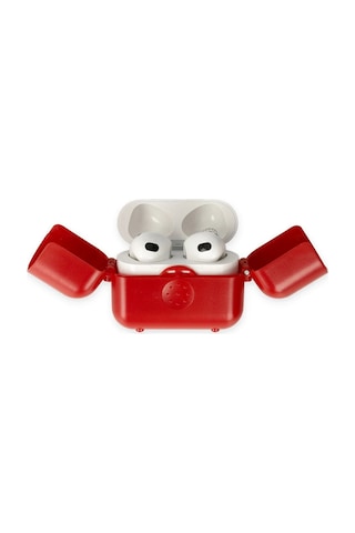 Newface Airpods Uyumlu 3 3.nesil Basmalı Kılıf Csmtex - 2 - Kırmızı