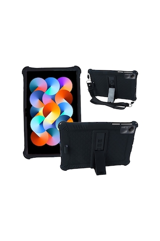 Xiaomi Uyumlu Redmi Pad Se Case Pc+silikon Tablet Kickstand Kılıf Omuz Kayışı