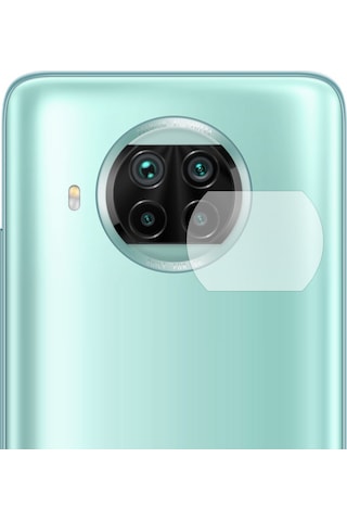 Xiaomi Mi 10T Lite Kamera Lens Koruyucu Nano Cam Şeffaf Tam Kaplama