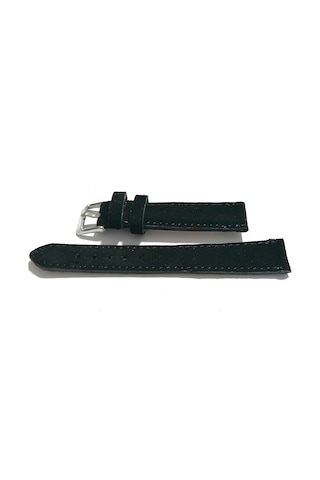 Fado&her Saate Uyumlu Kadife Görünümlü Saat Kordonu Siyah 20 Mm 434 Siyah