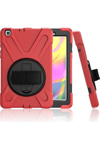 Samsung Uyumlu Galaxy Tab A 8.0 T290 T295 T297 Kılıf Defender Askılı Zır