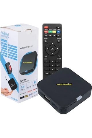 Android 10 Mini Android Tv Box 2g Ram -16gb Rom İnat Tv