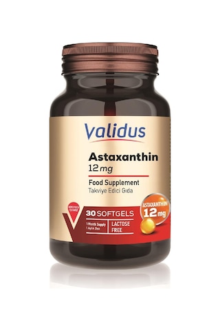 Validus Astaksantin 12 Mg 30 Softgel