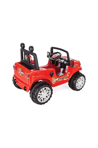 Pilsan Ranger 12 V Uzaktan Kumandalı Akülü Jeep - Kırmızı 05 107