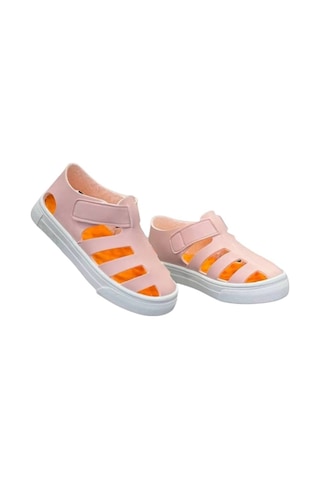 Minipa Ortopedik Ped Tabanlı Unisex Çocuk Sandalet Pudra