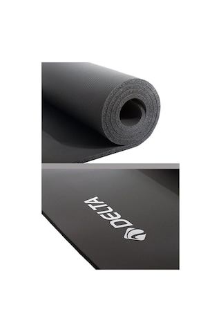 Delta Pilates Minderi Yoga Matı 10mm Siyah Tnf 516 Pembe