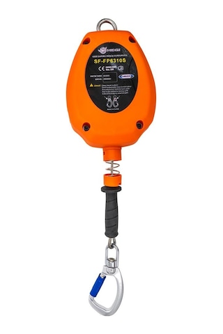 Hegi 818101110 Geri Sarımlı Düşüş Durdurucu Yoyo 10 Mt