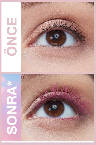Maybelline New York Lash Sensational Sky High Pink Air Maskara