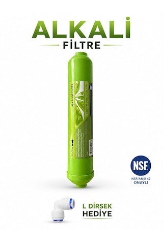 Nsf Onaylı Alkali Su Arıtma Filtresi Inline Ph Destekleyici