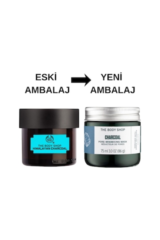 The Body Shop Charcoal Toksinlerden Arındırıcı Gözenek Küçültücü Işıltı Veren 75 Ml / Himalayan Yeni Ambalaj