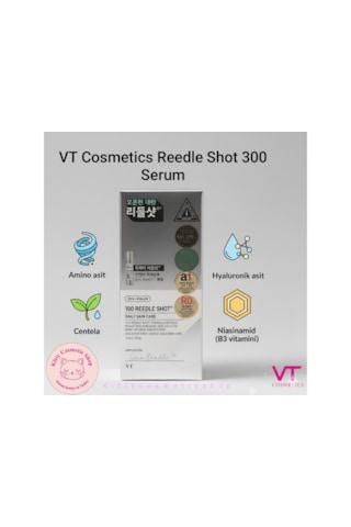 Vt Cosmetics Reedle Shot 100 Mikroiğne Güçlendirici Serum 10 Adet X 2 Ml