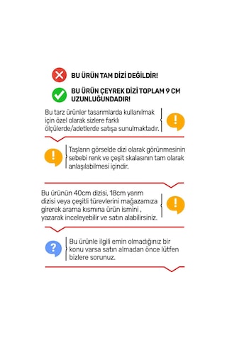 Çeyrek Dizi 9cm Uzunluğundadır Unakit Taşı Çeyrek Dizi 8mm Çok Renkli