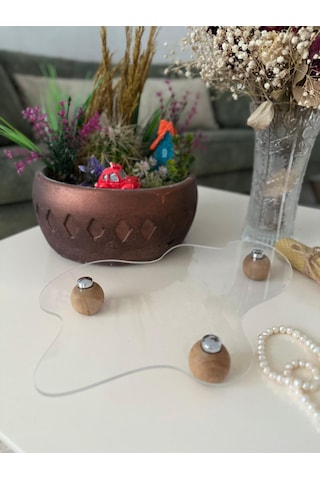 Sammwood Lüx Vip Şeffaf Organizer Takı Aromaterapi Pleksi Düzenle