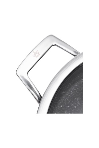 Maxx Doria Thor 24 Cm Kısa Tencere Pa3036 Siyah