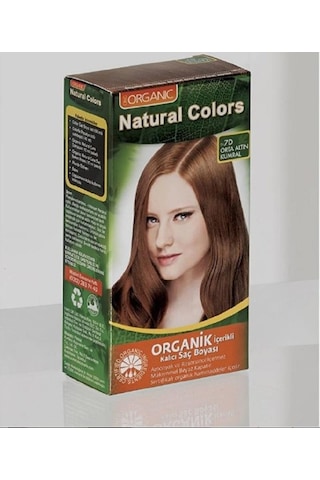 Onc Natural Colors Saç Boyası 7g - Altın Sarısı