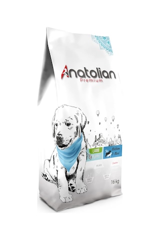 Anatolian Premium Kuzu Etli Yavru Köpek Maması 16 KG