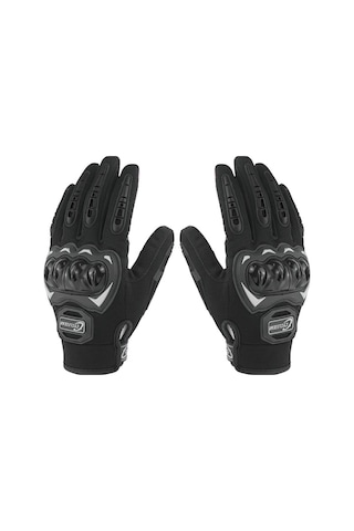 Erkek Ve Kadın Motosiklet Eldiveni - Nefes Alabilir, Kaymaz, Dokunmatik Ekran Uyumlu, Dört Mevsim Kullanım