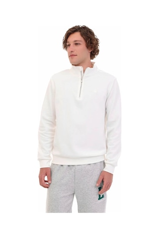 Lumberjack Mb Bs47 Hzıp Sw 5pr Ekru Erkek Sweatshirt A102024312 Ekru