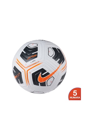Nike Cu8047- Nk Academy - Team Unisex Beyaz Futbol Topu Turuncu