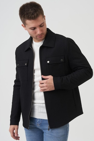 White Stone New York 58161 Slim Fit Mont Siyah-Siyah