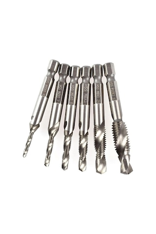 Yihemaoyi Matkap Kombinasyon Ucu Hss 6 Adet/takım