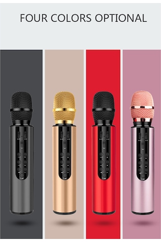 Samdoo Çocuklar İçin Taşınabilir Bluetooth Mikrofon - Ktv Ve Ev Partileri İçin 5.0 Versiyon