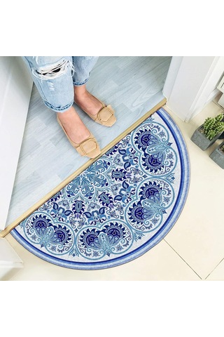 Dekoratif Kapı Önü Paspas, Dış Mekan/ev İçi/banyo/mutfak/yatak Odası/giriş Paspasları Yrmp 003, 30x60 Çok Renkli