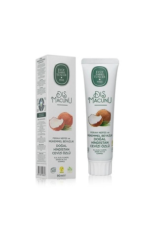 Eyüp Sabri Tuncer Doğal Hindistan Cevizi Özlü Diş Macunu 90 Ml,h-pro Hijyen Diş Eti Bakımı