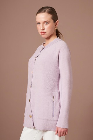 Ftz Women Kadın Angora Hırka Lila 25259 Lila