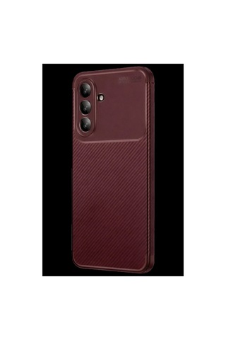 Samsung Galaxy A37 5g Auto Focus Karbon Kapak - Bordo