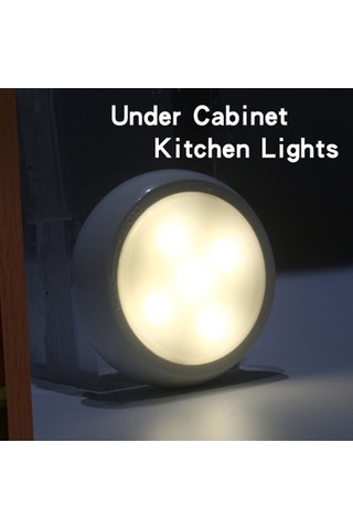 Maiyame 6'lı Rgbw 11 Led Dolap Lambası, Çift Kumanda, Parlaklık Ayarlı, 4 Zamanlayıcı Seçeneği, Usb/aaa Pil Beslemeli Diğer