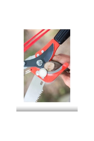 Meşem Yüksek Dal Budama Makası Testereli + Saplı