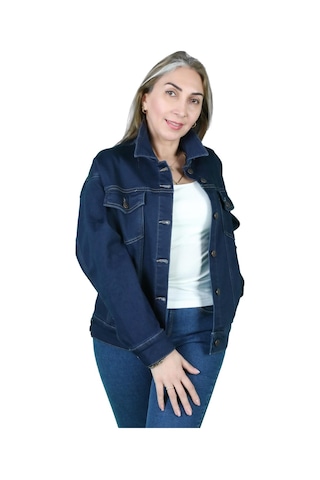 Kadın Şardonlu Kot Ceket 001