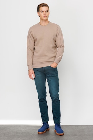 Igs İgs Erkek Camel Standart Bisiklet Yaka Sweatshirt Camel