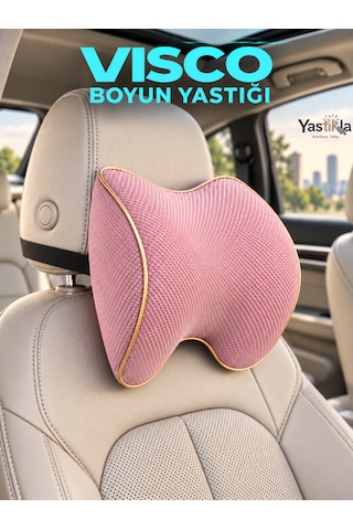 Araç İçi Ergonomik Boyun Destekli Ortopedik Visco Oto Koltuk Başlığı
