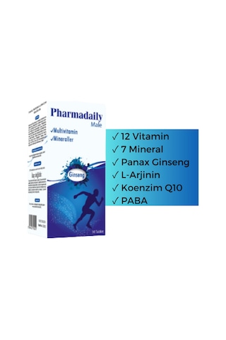 Pharmadaily Male Multivitamin 30 Tablet